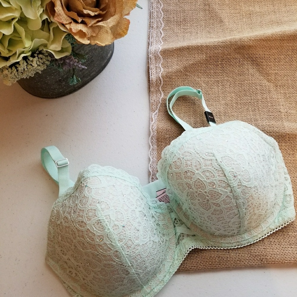 Victoria Secret bra with rhinestones